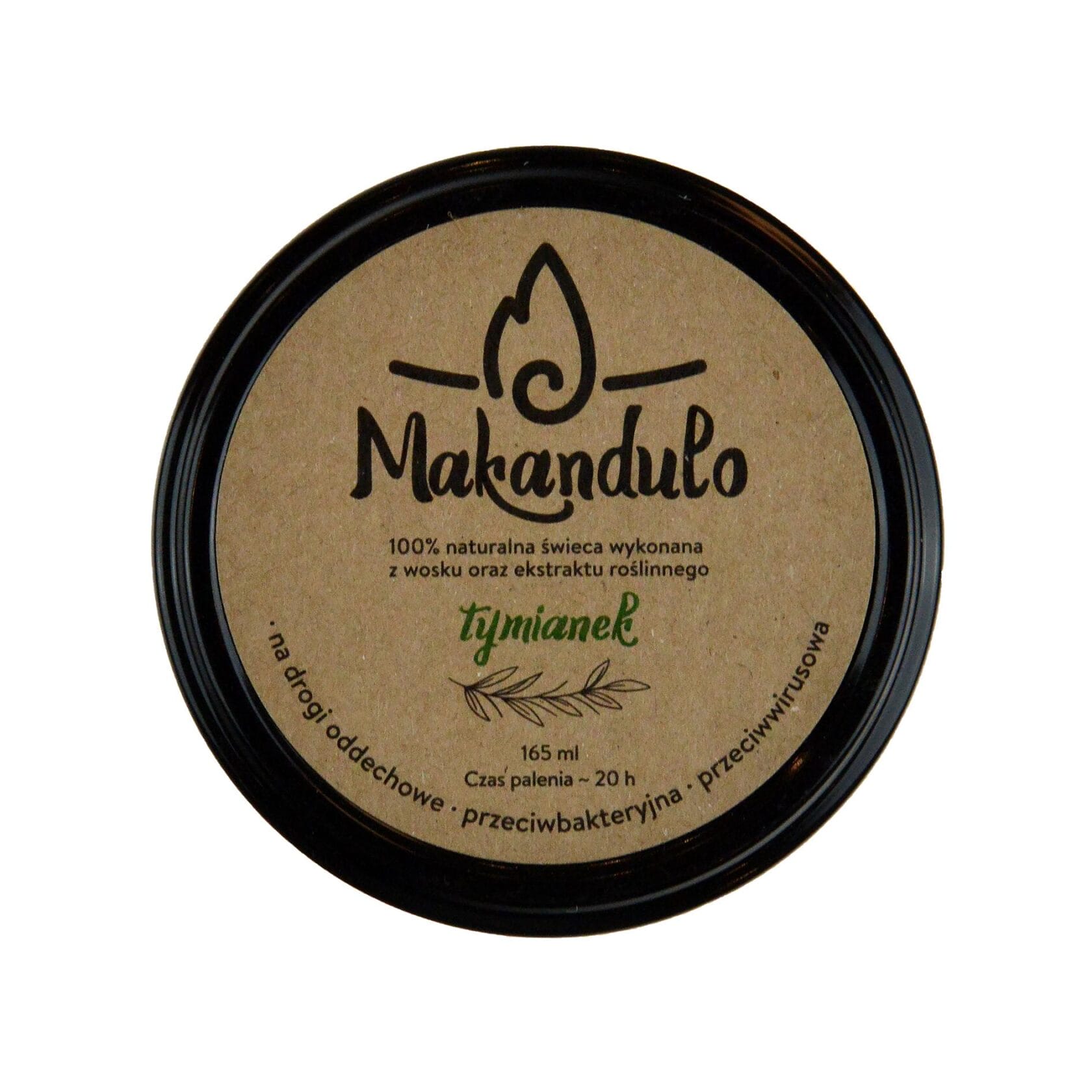 Świeca zapachowa z ekstraktem - Tymianek 11 Świeca zapachowa z ekstraktem - Tymianek - obrazek 11