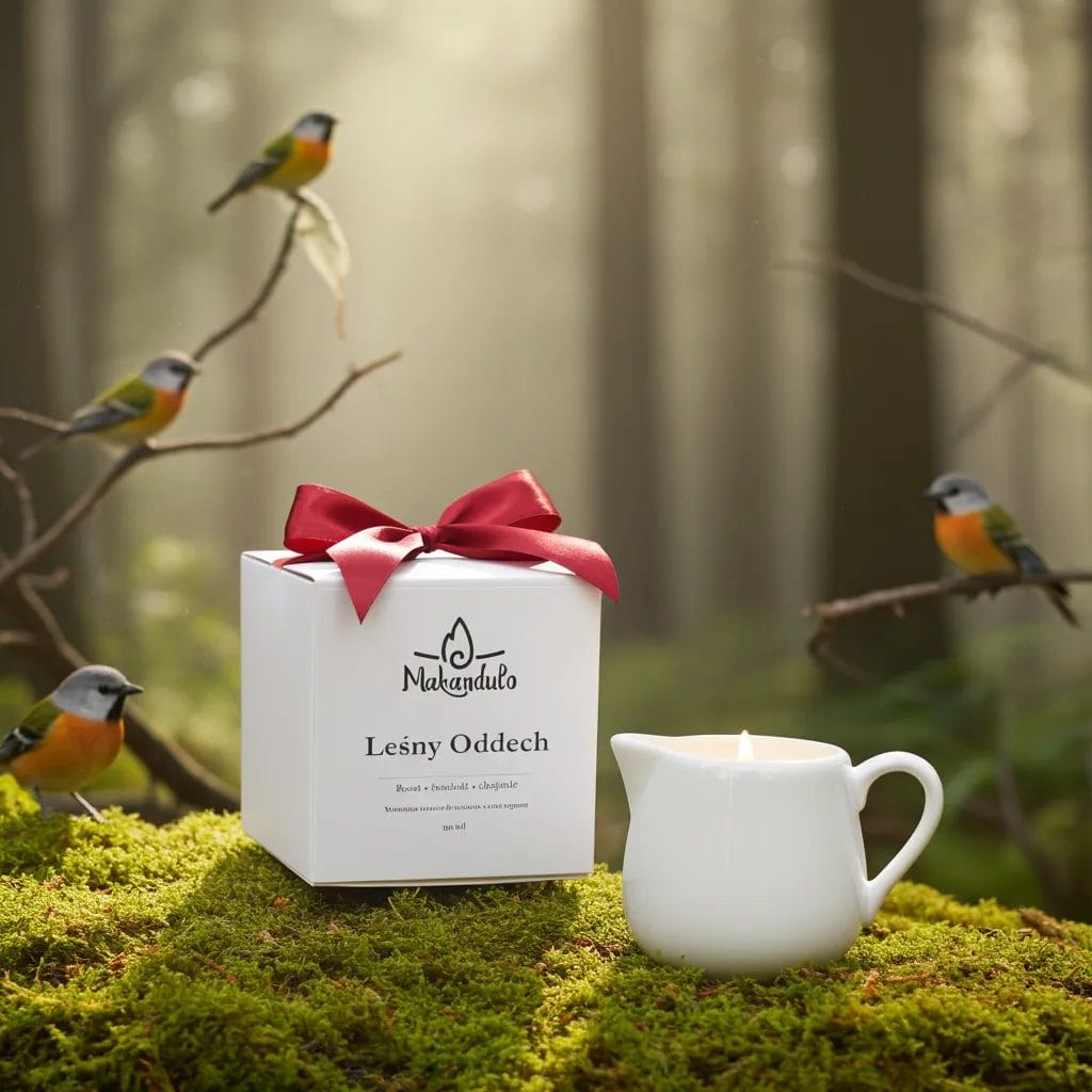 Świeca do masażu - Ujędrniająca - Leśny Oddech 2 Świeca do masażu - Ujędrniająca - Leśny Oddech - obrazek 2