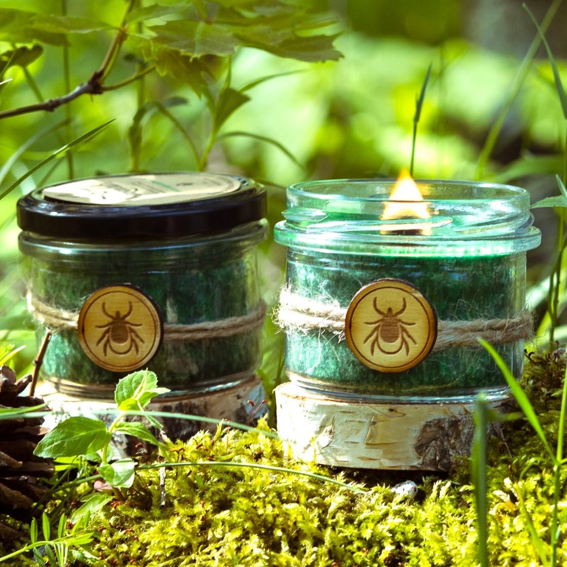 Świeca na pająki - kleszcze - roztocza - ćmy - Stop Pajęczakom 1 Świeca przeciw kleszczom i pająkom