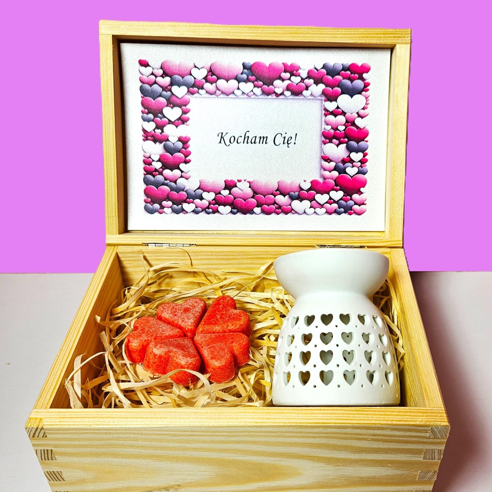 Zestaw prezentowy kominek i woski zapachowe Makandulo 2 Zestaw prezentowy kominek i woski zapachowe Makandulo - obrazek 2