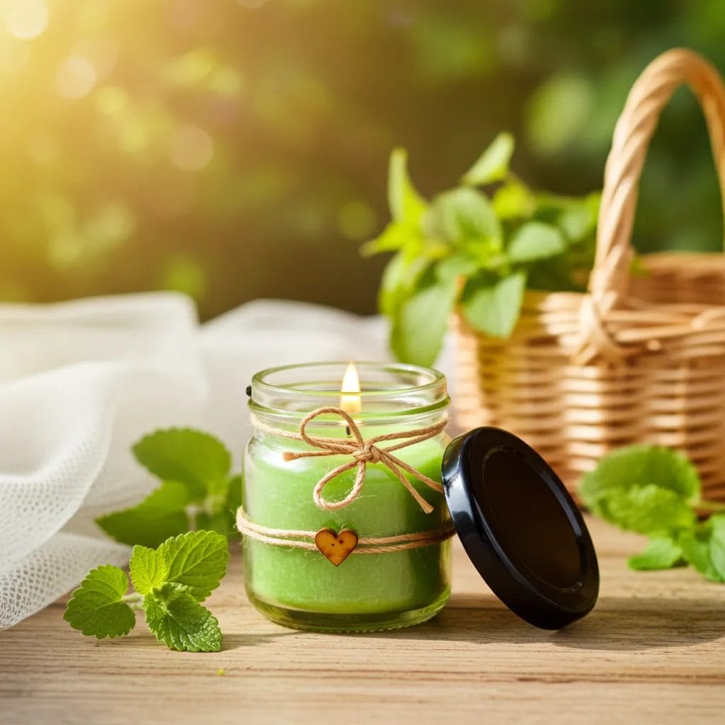 Mini świeca - Melisa 4 Mini świeca - Melisa - obrazek 4