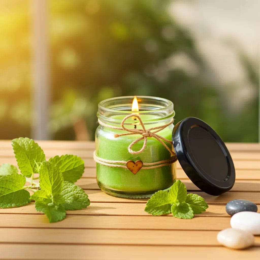 Mini świeca - Melisa 1 Mini świeca - Melisa