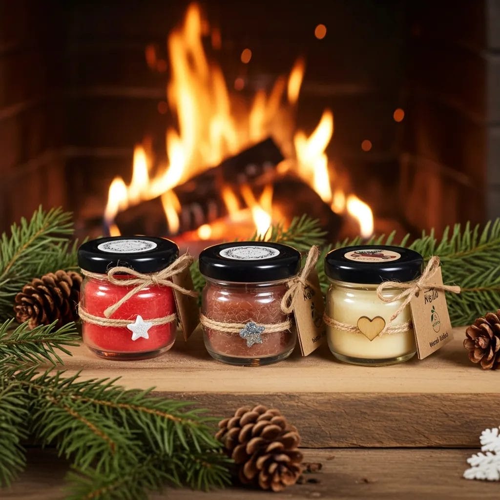 Mini świeca - Magia Świąt 5 Mini świeca - Magia Świąt - obrazek 5