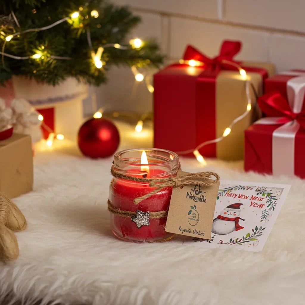 Mini świeca - Magia Świąt 4 Mini świeca - Magia Świąt - obrazek 4