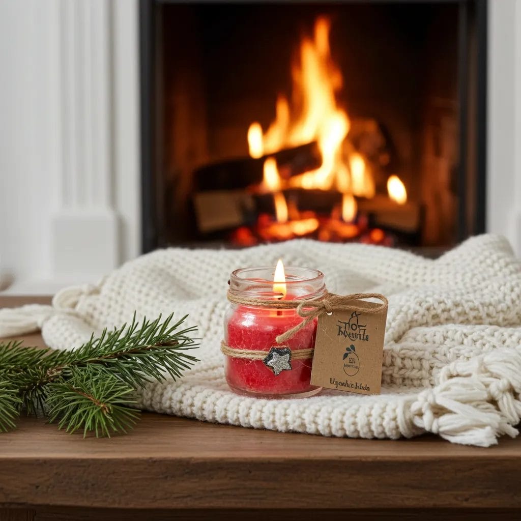 Mini świeca - Magia Świąt 2 Mini świeca - Magia Świąt - obrazek 2