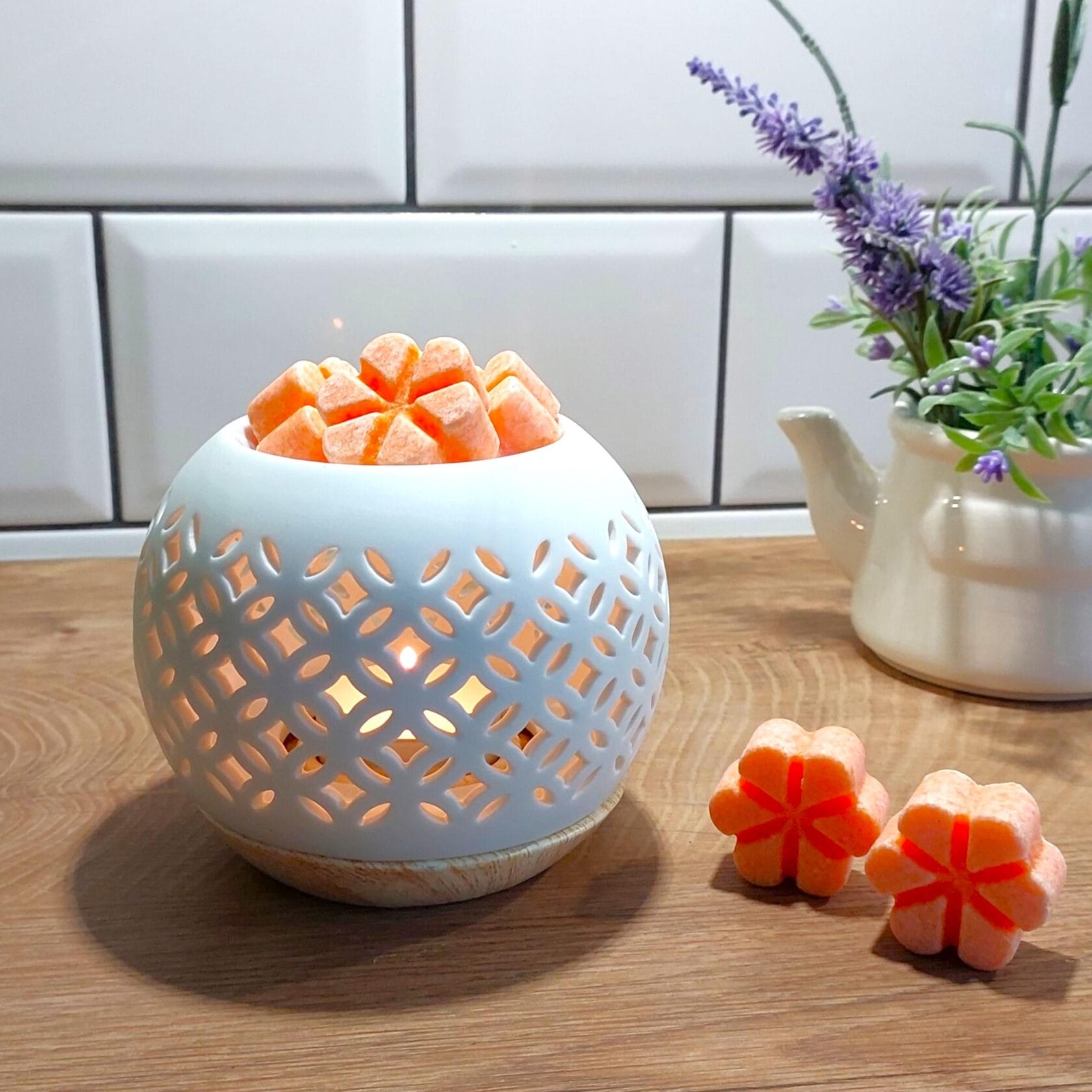 Zestaw prezentowy kominek i woski zapachowe Makandulo 8 Zestaw prezentowy kominek i woski zapachowe Makandulo - obrazek 8