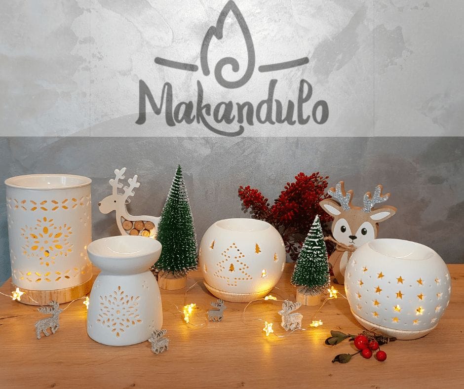 Kominek do wosków i olejków zapachowych - "Świąteczna Choinka" 5 Kominek do wosków i olejków zapachowych - "Świąteczna Choinka" - obrazek 5