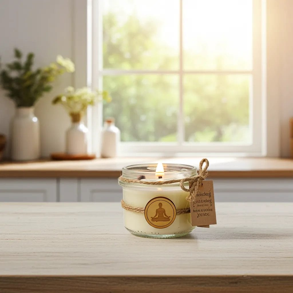 Świeca zapachowa - Harmonia Ciszy - Magiczny Zapach| cynamon| anyż| kadzidłowiec 4 Świeca zapachowa - Harmonia Ciszy - Magiczny Zapach| cynamon| anyż| kadzidłowiec - obrazek 4