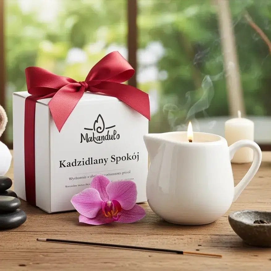Świeca do masażu - Regeneracja i głęboki relaks - "Kadzidlany Spokój" 1 Świeca do masażu - Regeneracja i głęboki relaks - "Kadzidlany Spokój"