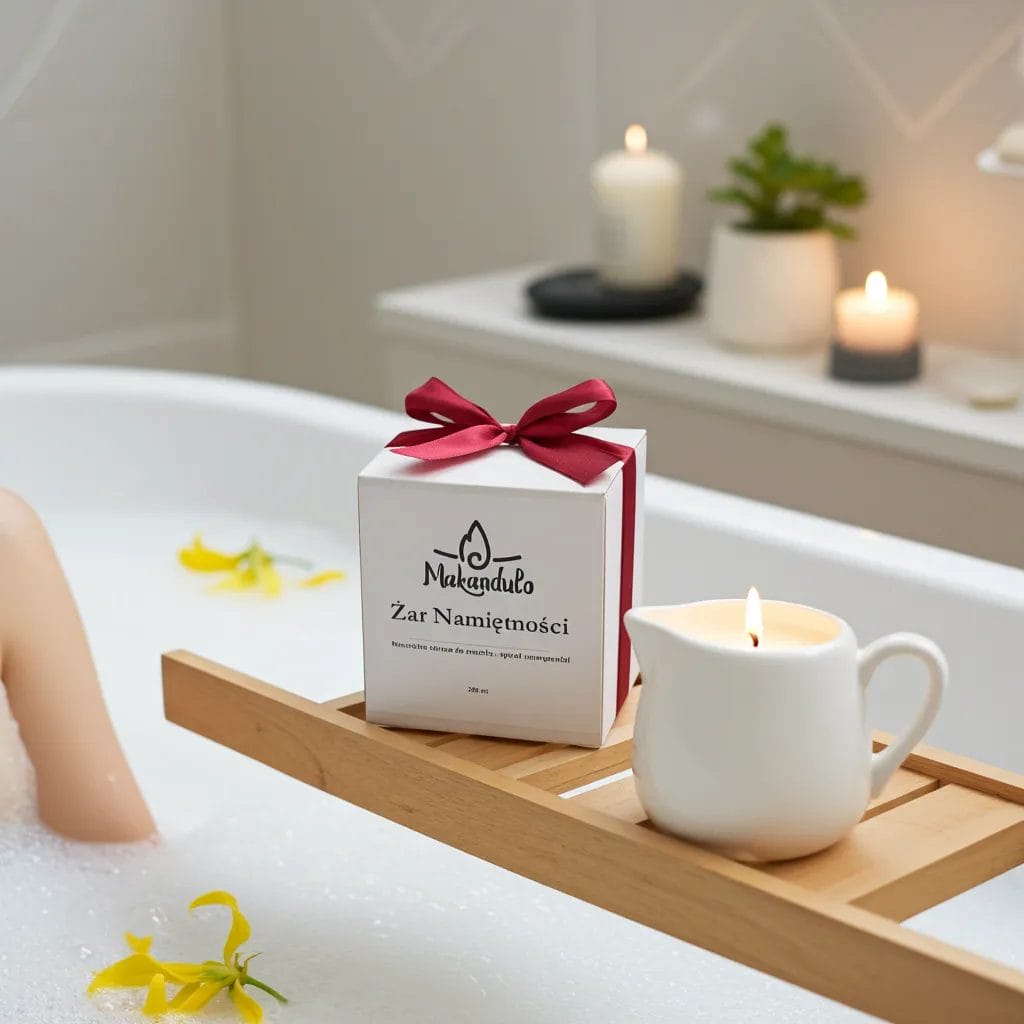 Żar Namiętności – naturalna świeca do masażu z olejkami eterycznymi ylang-ylang, paczula, drzewo sandałowe | Makandulo 6 Żar Namiętności – naturalna świeca do masażu z olejkami eterycznymi ylang-ylang, paczula, drzewo sandałowe | Makandulo - obrazek 6