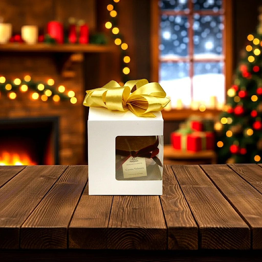 Świeca zapachowa czarna porzeczka premium – Cassis Velours (linia Privèe)| czarna porzeczka, irys| Makandulo 5 Świeca zapachowa czarna porzeczka premium – Cassis Velours (linia Privèe)| czarna porzeczka, irys| Makandulo - obrazek 5