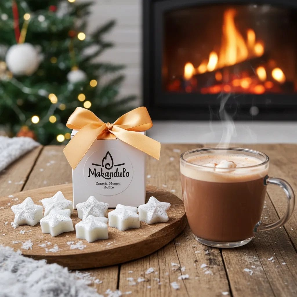 Woski zapachowe świąteczne gwiazdki — Cisza Nocy, 6 szt.| cynamon| anyż| Makandulo 2 Woski zapachowe świąteczne gwiazdki — Cisza Nocy, 6 szt.| cynamon| anyż| Makandulo - obrazek 2