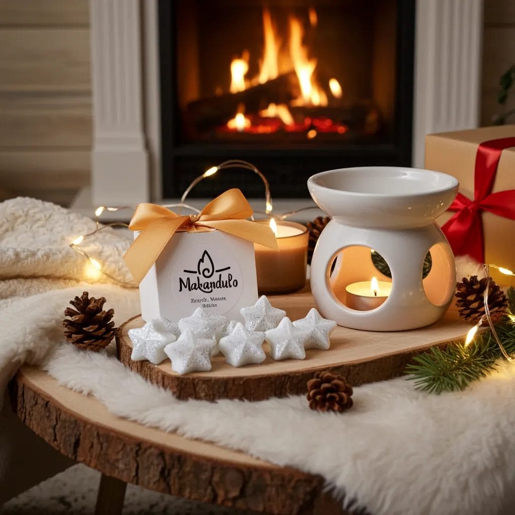 Woski zapachowe świąteczne gwiazdki — Cisza Nocy, 6 szt.| cynamon| anyż| Makandulo 3 Woski zapachowe świąteczne gwiazdki — Cisza Nocy, 6 szt.| cynamon| anyż| Makandulo - obrazek 3